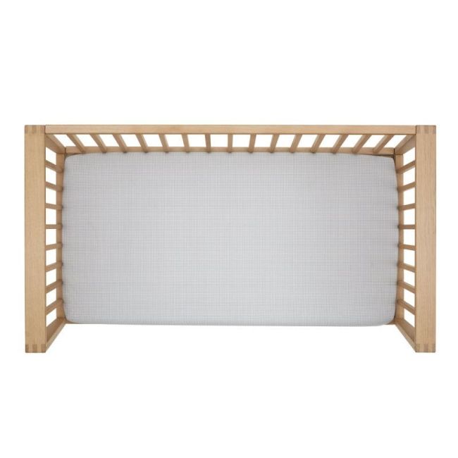 Lenzuolo per lettino 60 Pack 2 pezzi 60X120X17 cm Mini Windsord Grigio CAMBRASS - 4