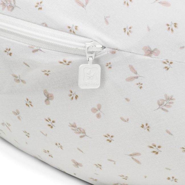 Cuscino da allattamento Luna 80X185X16 cm Plumeti Rosa CAMBRASS - 3