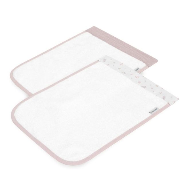 Gioco 2 Asciugamani Plumeti Rosa 25X35X1 Cm CAMBRASS - 3
