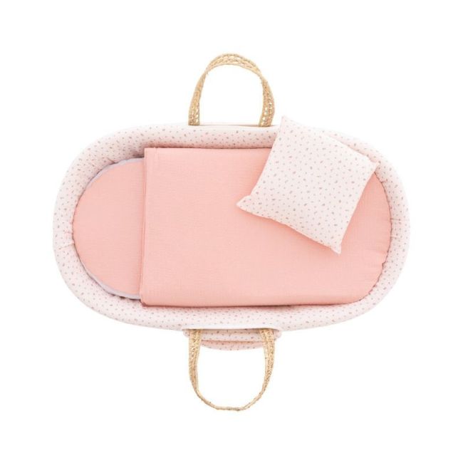 Moses basket My Baby Cuckoo + Legs Helena Flowers/Plumeti 49X80X61 CAMBRASS - 3