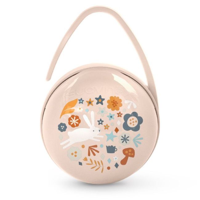 Porte-sucette Duo Wonderland Liberty - Rose SUAVINEX - 2