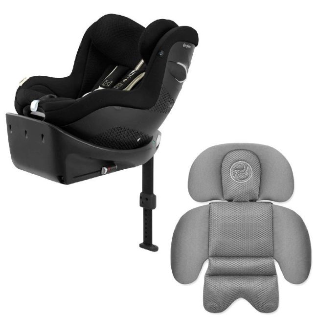 Siège Auto Sirona Plus GI I-Size Moon Black + Réducteur