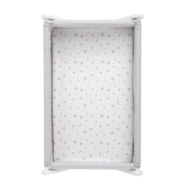 Bajera Minicuna Pack 2 ud. 50X82X10 Cm Ardi Grigio