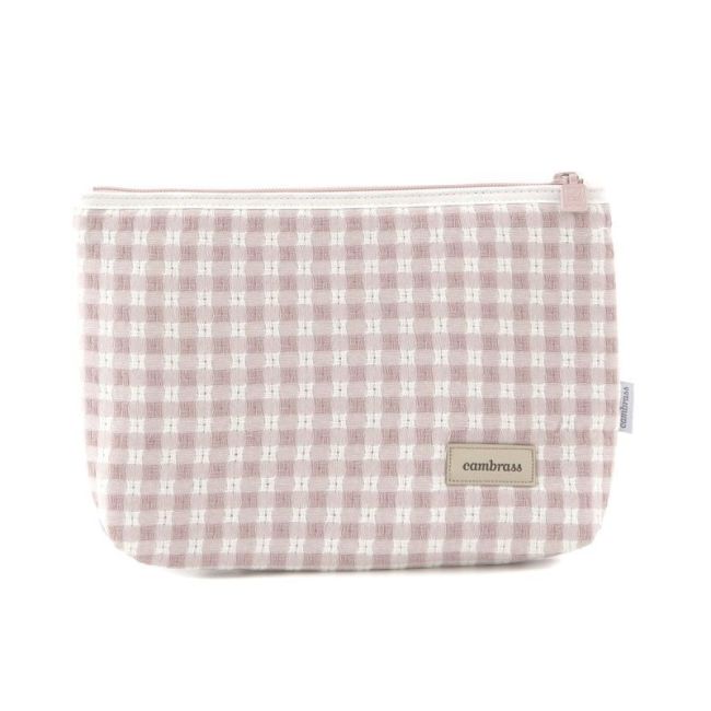 Borsa da Toilette Vicky Rosa 6X28X20 Cm