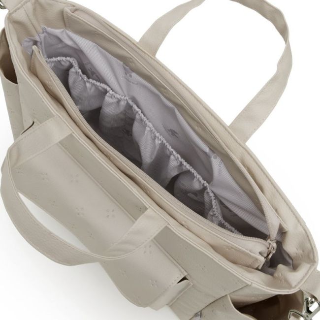 Sac Maternel Pack Spring Crème 16X43X37 Cm