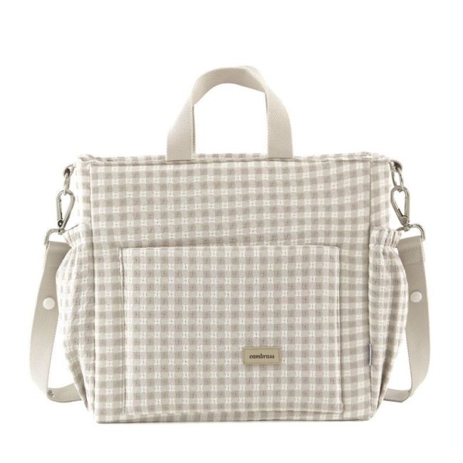 Sac Maternel Pack Vicky Beige 16X43X37 Cm