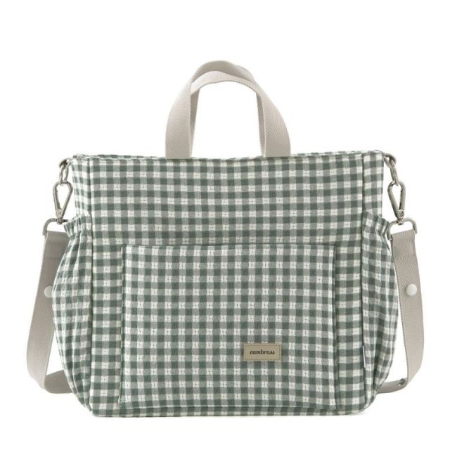 Borsa Materna Pack Vicky Verde 16X43X37 Cm