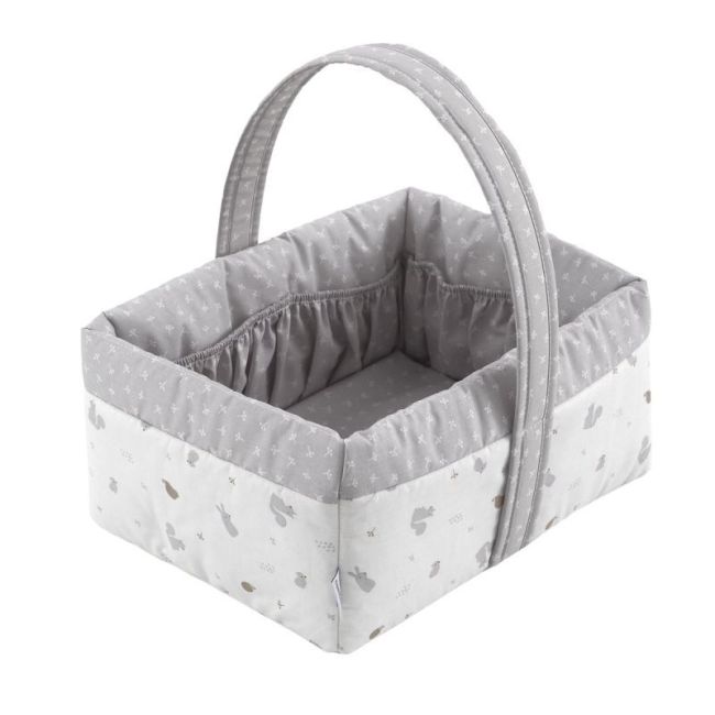 Korb Canastilla 22.5X29X29 Cm Ardi Grau