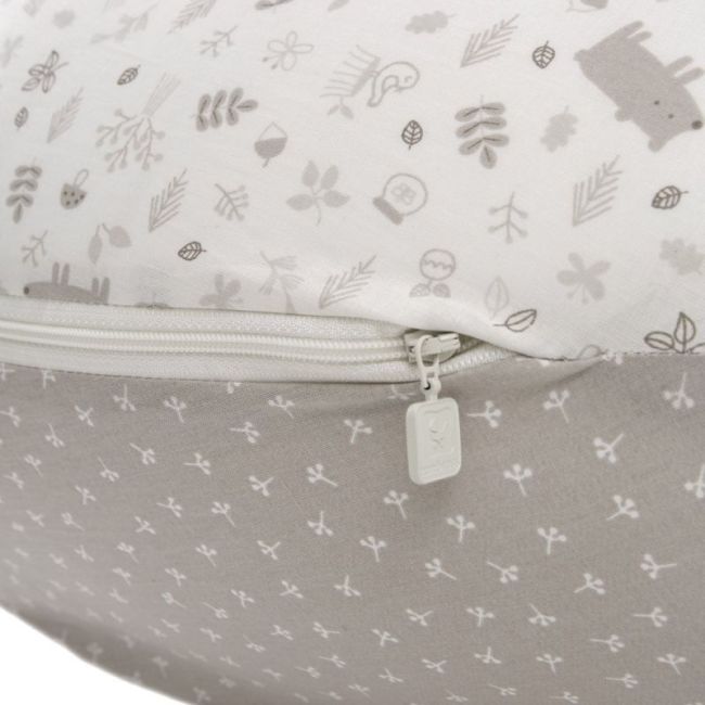 Coussin D'allaitement Luna 80X185X16 Cm Abete Beige