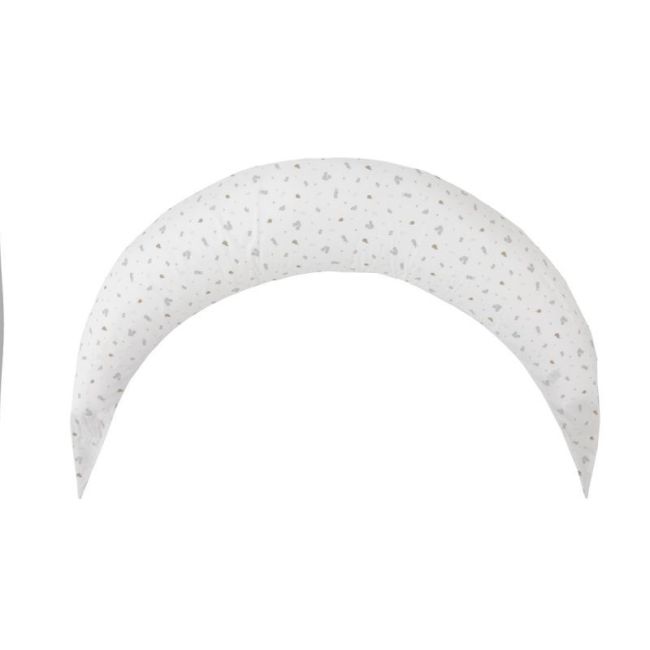 Cuscino per Allattamento Luna 80X185X16 Cm Ardi Grigio