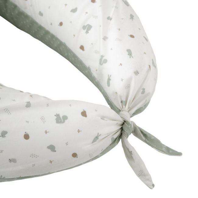 Coussin D'allaitement Luna 80X185X16 Cm Ardi Vert
