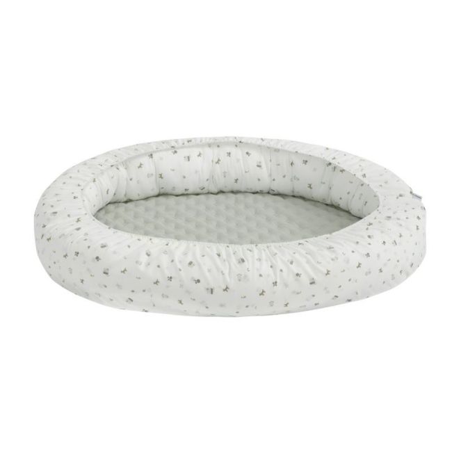 Baby Nest Bett House 55X90X15 Cm Mint
