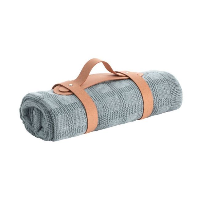 Coperta Punto Bamboo 80X100X1 Cm Squares Cloud