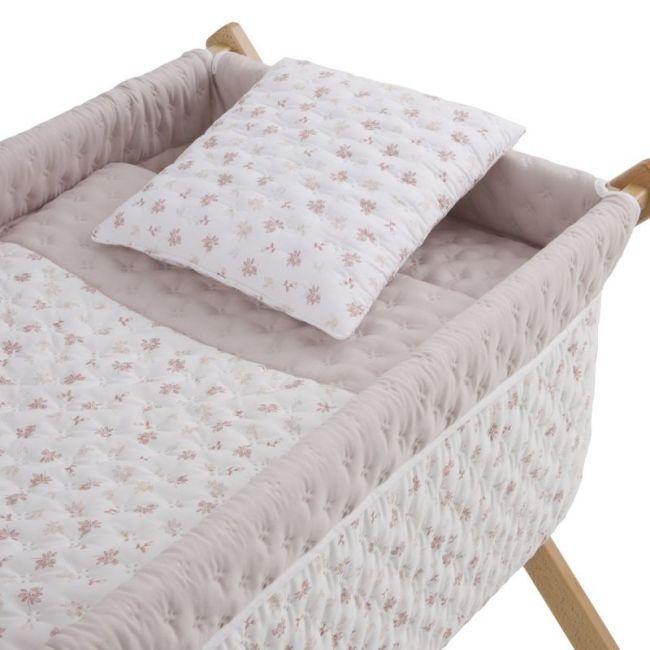 Minicuna Scherenholz Zweig Rosa/Natur 55X87X74 Cm