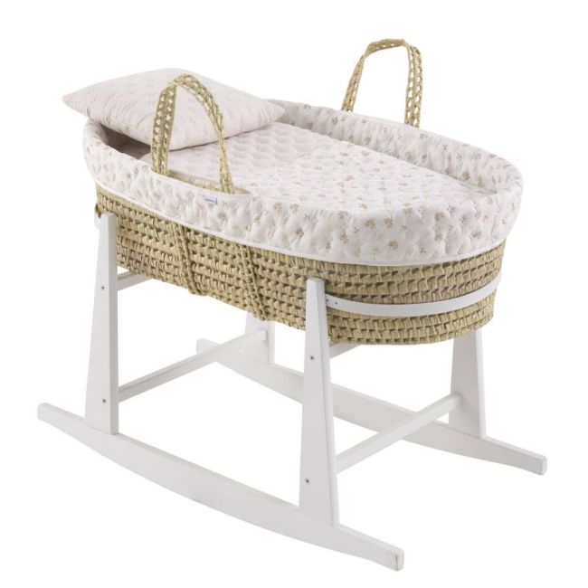 Culla Imbottita Palma + Gambe M.Blanco Beige Ramo 39X80X25 Cm