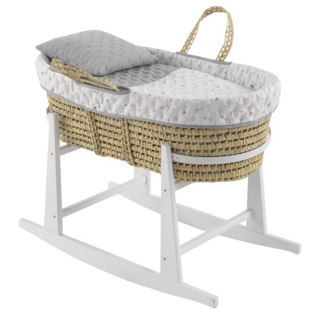 Culla Imbottita + Supporto M.Blanco House Blu 39X80X25 Cm