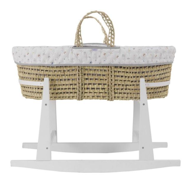 Culla Imbottita + Supporto M.Blanco House Blu 39X80X25 Cm