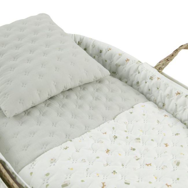Culla Imbottita Palma + Gambe M.Blanco Casa Menta 39X80X25 Cm