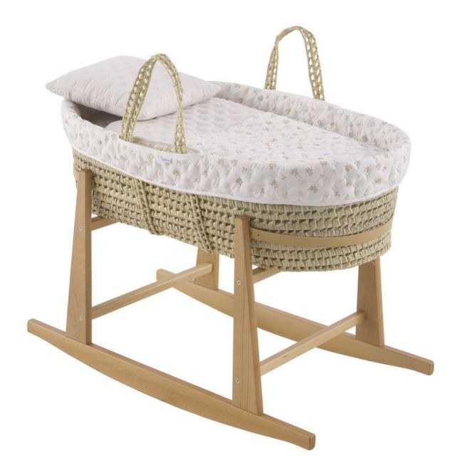 Culla Palma Imbottita + Gamba M.Naturale Branch Beige 39X80X25 Cm