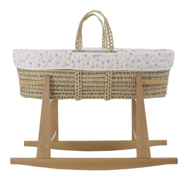 Culla Palma Imbottita + Gamba M.Naturale Branch Rosa 39X80X25 Cm