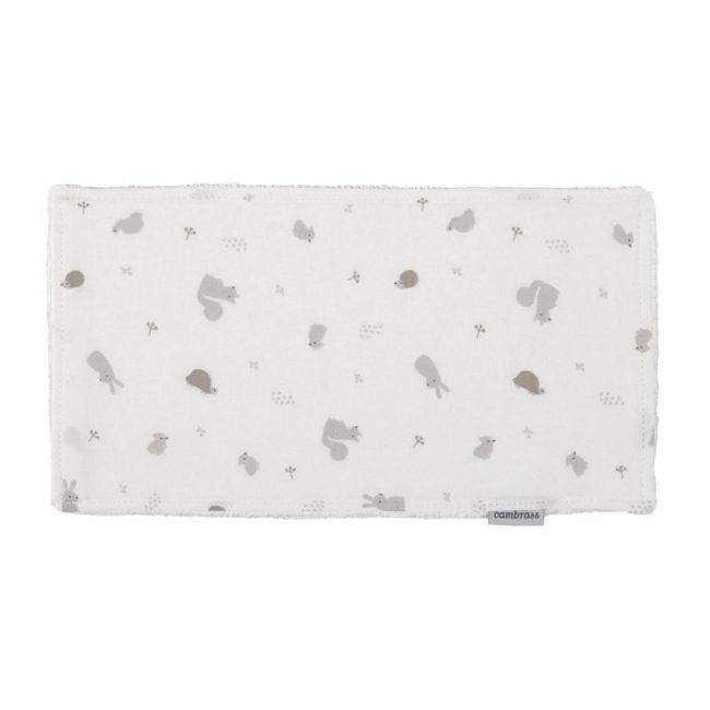Bavoirs Secs Ardi Gris 29.5X15.5X1 Cm