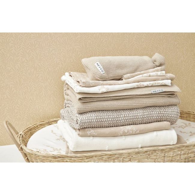 Mittlere Musselin Packung von 3 70X70 Cm Me-Branches Sand