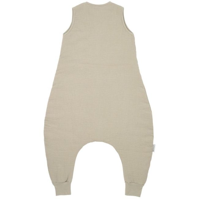 Pigiama Senza Maniche Foderato Mussola Lavata Tog 2.0 80 Cm Me-Uni Sand