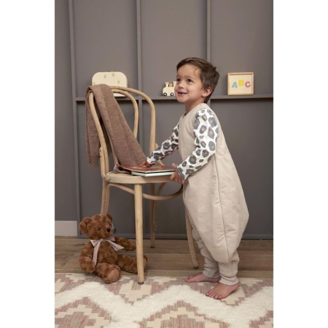 Pigiama Senza Maniche Foderato Punto Tog 2.0 92 Cm Me-Slub Greige