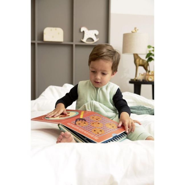 Pigiama Senza Maniche Foderato Punto Tog 2.0 92 Cm Me-Slub Soft Green