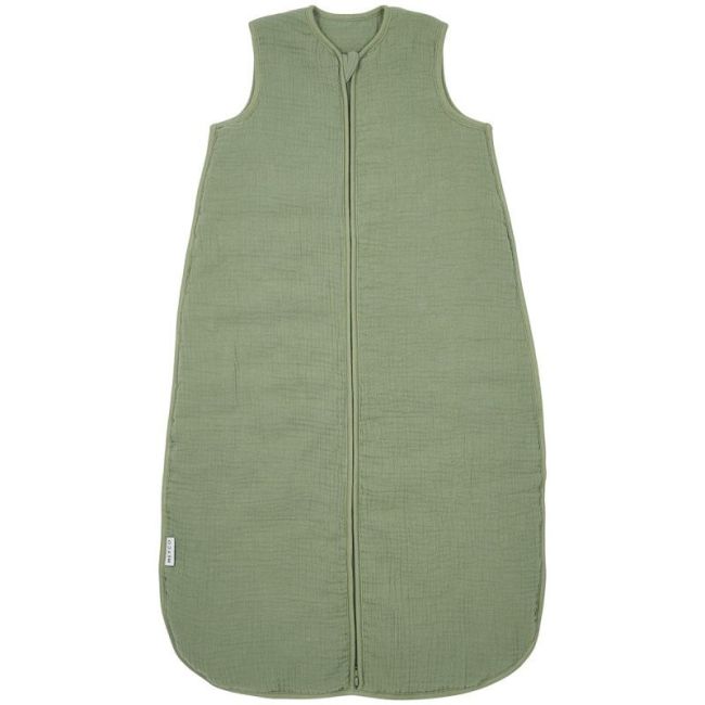 Sac de Couchage Sans Manches Doublé Mousseline Lavée Tog 2 70 Cm Me-Uni Olive Green