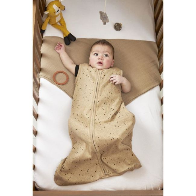 Ärmelloser Schlafsack Canale Tog 0.3 70 Merib Mini Spot Toffee Melange
