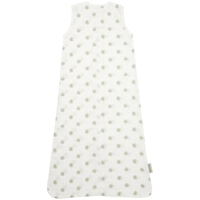 Sac de Couchage Sans Manches Mousseline Tog 0.3 90 Cm Me-Dots Soft Green