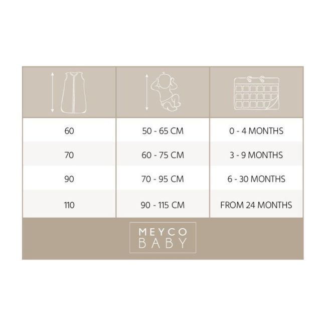 Sac de Couchage Sans Manches Point Tog 0.3 70 Cm Me-Branches Sand