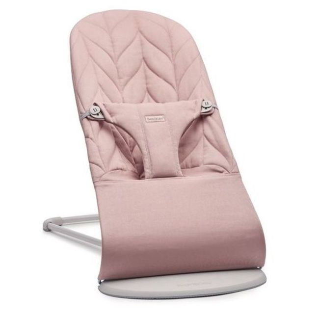 Amaca Bliss Babybjorn Tessuto Intrecciato Imbottito Petalo Rosa Palo