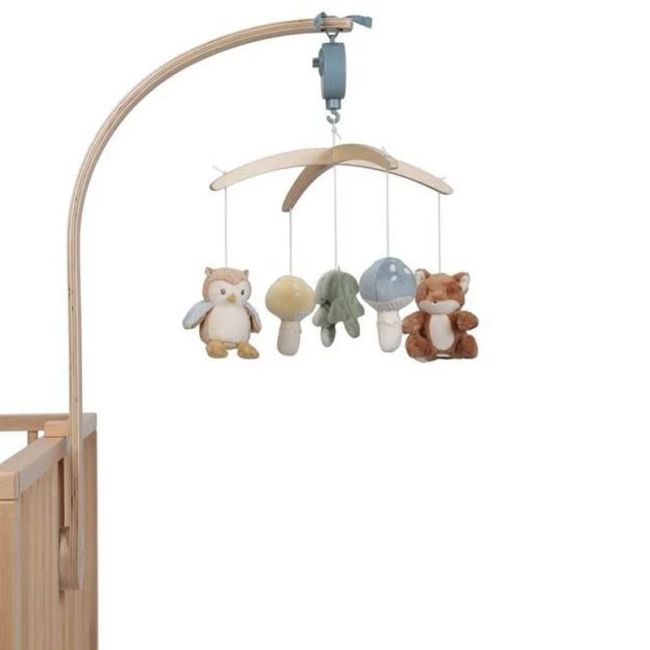 MOBILE MUSICAL EN BOIS FOREST FRIEND