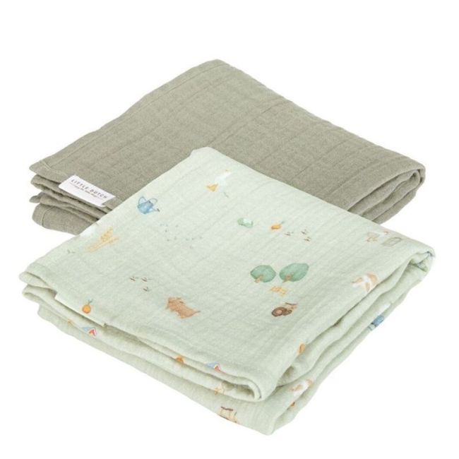 Muselinas 70x70cm Muslin Piccola Fattoria Oliva