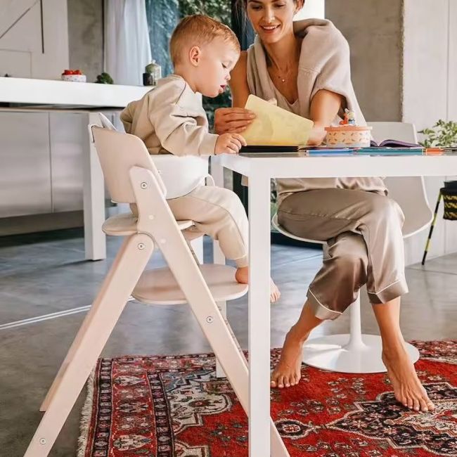 Trona Pliable Évolutive Cybex Click & Fold 4IN1 Tout Blanc