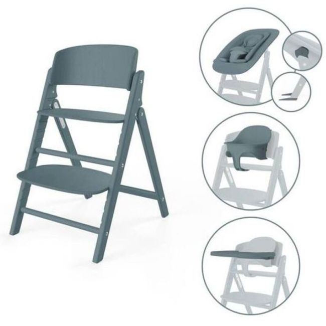 Faltbarer Evolutiver Hochstuhl Cybex Click & Fold 4IN1 Stone Blue