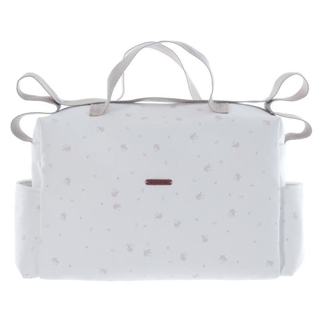 Sac de promenade Clea en simili cuir pierre