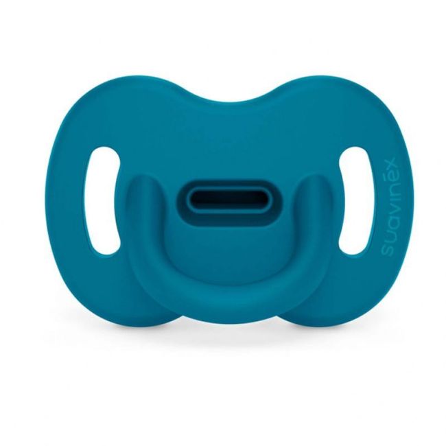 Chupete 100% Silicona 6-18M Fisiologique SX Pro Colour Essence Bleu Foncé