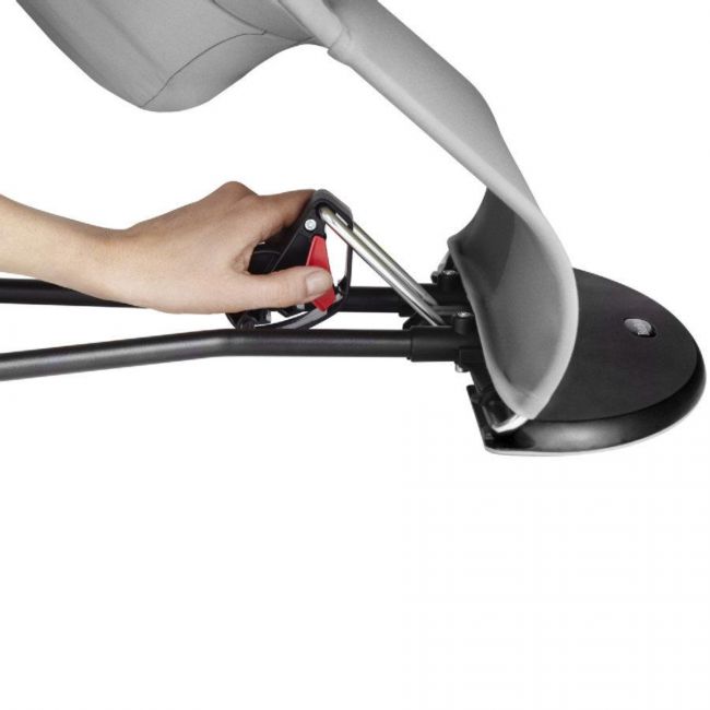Wippe Balance Soft Schwarz/Grau + Holzspielzeug Freche Augen