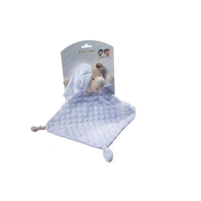 Baby Kuscheltier Bär mit weißer Mütze