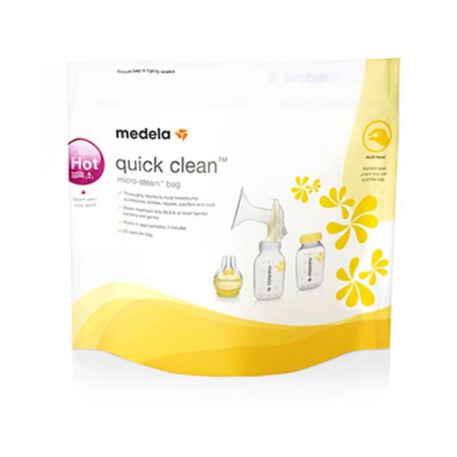 Taschen für die Mikrowelle Quick Clean.