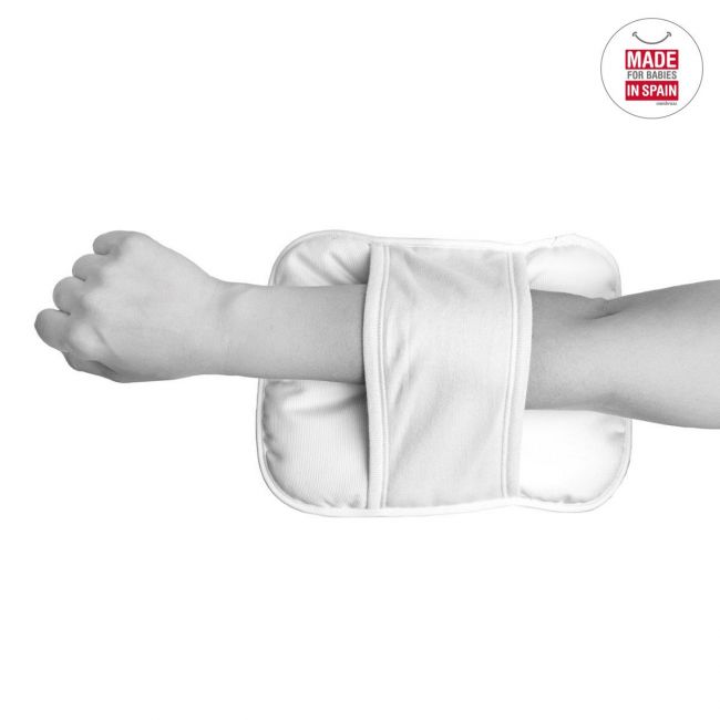 Cuscino da braccio 25x20 cm liscio e bianco CAMBRASS - 3