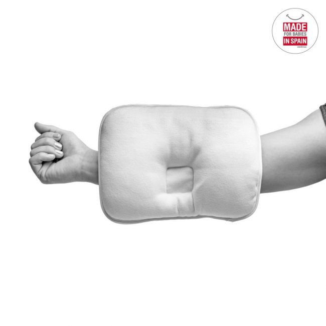 Cuscino da braccio 25x20 cm liscio e bianco CAMBRASS - 4