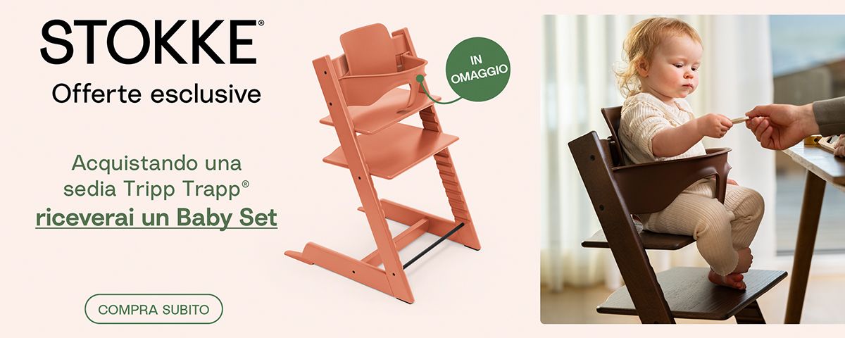 Promotion Tripp Trapp STOKKE avec coffret cadeau pour bébé